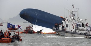 Sinking Ferry In South Korea